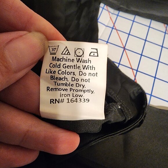 Petal & Pup Wellington Wide Leg Satin Pant Flaws Black Size 8 - Picture 10 of 13